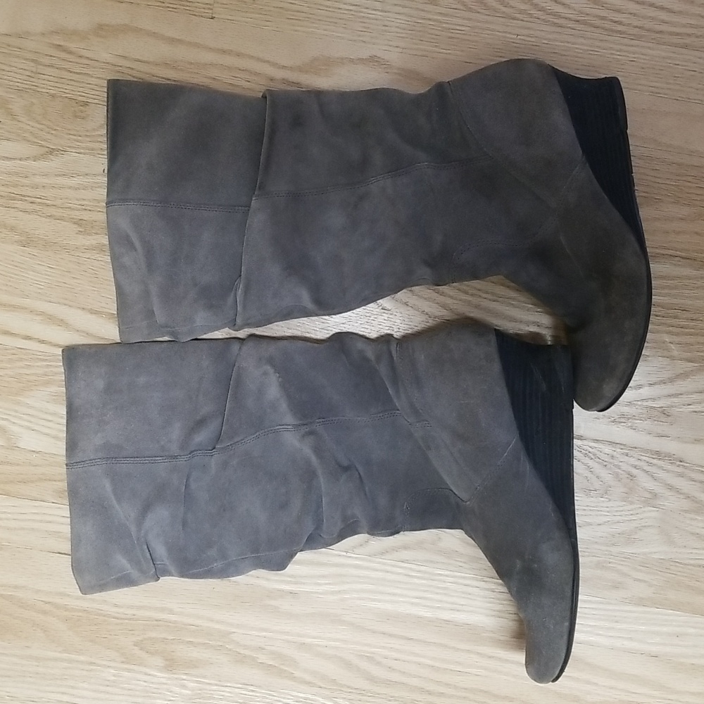 Aldo Suede slouch boots